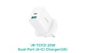 JOYROOM JR-TCF21 20W Dual-Port (A+C) Charger (UK)