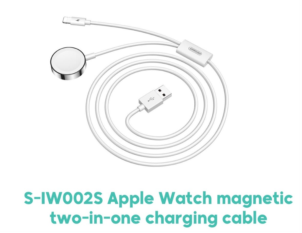 JOYROOM S-IW002S Apple Watch Magnetic Two-in-One Charging Cable