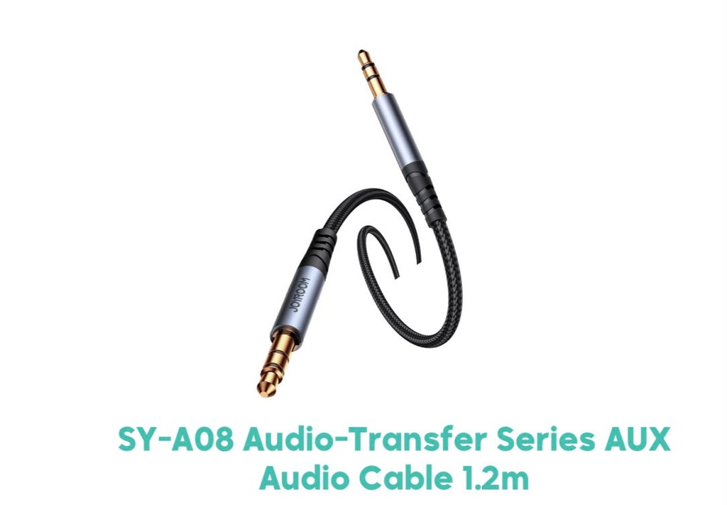 JOYROOM SY-A08 Audio-Transfer Series 3.5mm AUX Audio Cable (1.2m)